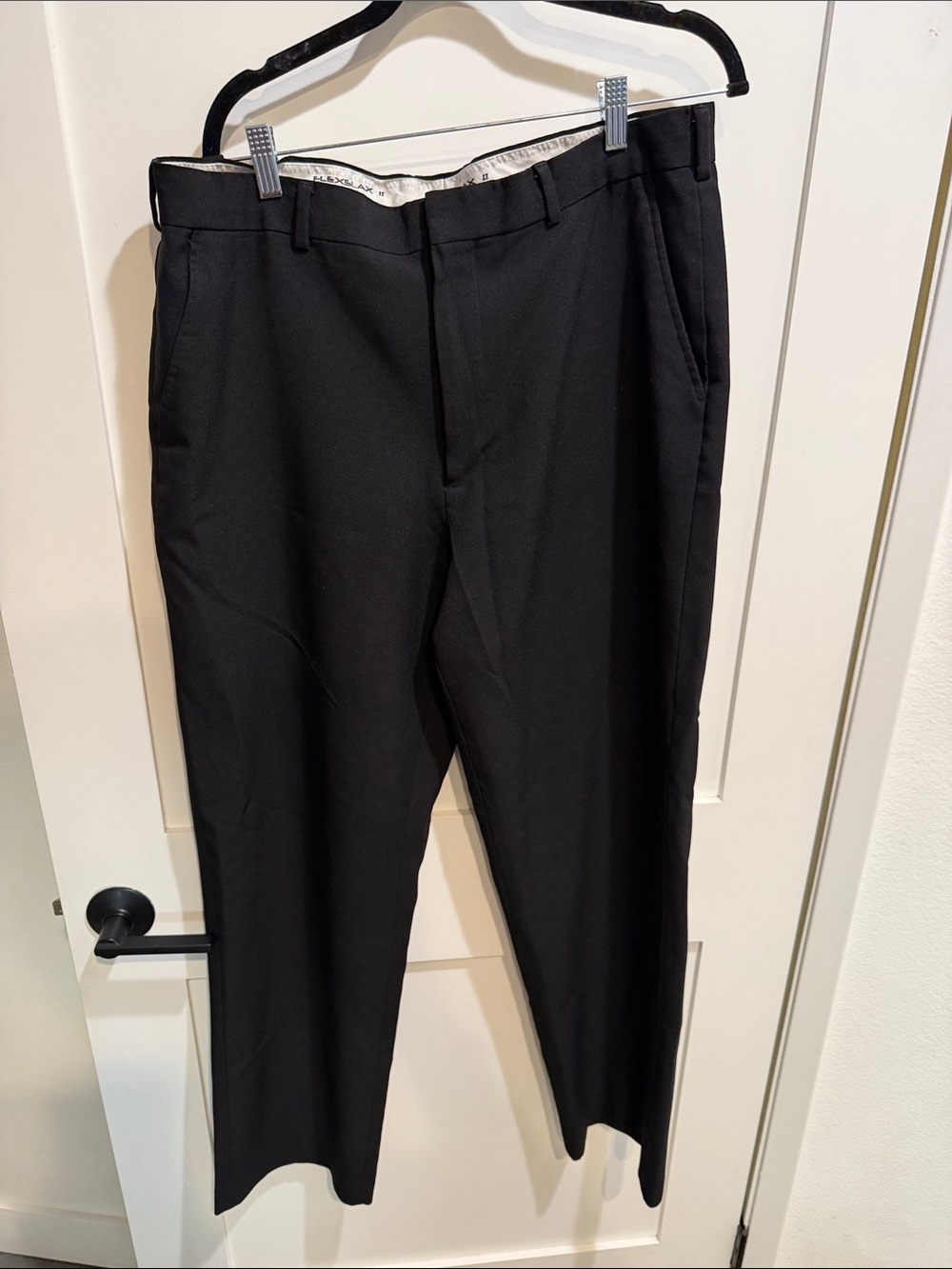 Men's Classic Black Golf Flex Slax II Pants 36x32